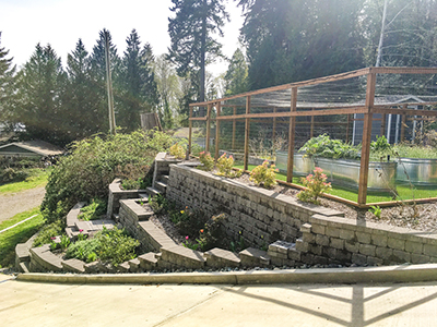 Residential Landscape Project in Key Center WA