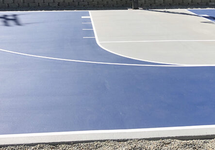 who builds backyard sports courts in Gig Harbor WA