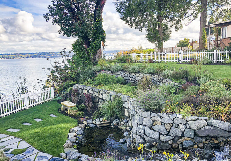 Custom Water Feature Builders in Gig Harbor